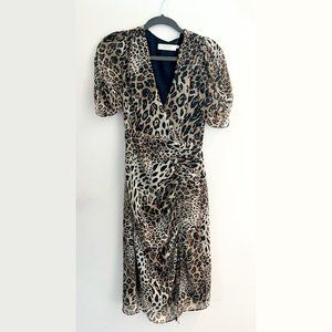 Leopard  Midi Dress XS